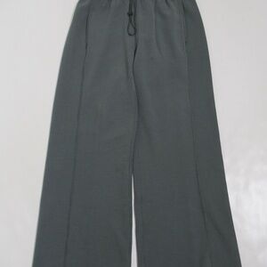 Lululemon Ribbed Softstreme Mid-Rise Wide-Leg Cropped Pant 25" Dark Forest 2